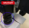 YAXUN AK28 With 0.5x Barlow lens Stereo microscope ,17cm Long working distance Real trinocular microscope with 10.1 inch screen