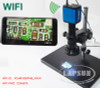 5MP 1080P @ 60FPS HDMI WIFI microscope camera 20- 180X Lens with SONY imx178 Sensor for HDMI TV monitor , iphone , ipad Android