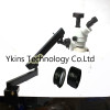 3.5X-90X Trinocular Articulating Arm Pillar Clamp Stereo Microscope+1080P 16MP HDMI USB /TF card video Camera +0.5X 2.0X Lens