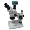Binocular Trinocular Stereo Microscope 7X-90X Continuous Zoom Magnification+CE ISO 1080P 60FPS HDMI USB Industrial Video Camera