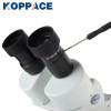 KOPPACE KP-6024-L2 Dual Arm bracket Binocular Microscope, WH10X/20 Eyepieces, 20X and 40X Magnification, 2X/4X Objective