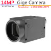 Gigabit GIGE 14MP Industrial Camera + SDK,Machine Vision Applications Support For Windows 7/8/10 Operating System 4384X3288@8FPS