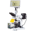 Amscope 40X-1000X Upright Fluorescence Microscope With Rotating Multi-Filter Turret + Hdmi Camera + Screen