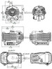 Across International Nxds10Ic Edwards Chemical-Resistant Oil Free Dry Scroll Pump With Fittings, 7.5 Cfm, 110/220V, 50/60 Hz