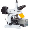 Amscope 40X-1000X Upright Fluorescence Microscope With Rotating Multi-Filter Turret + 14Mp Camera