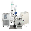 Lab1St 10L Rotary Evaporator Hand Lifting Turnkey Package W/Water Vacuum Pump &Chiller