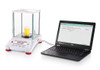 Ohaus Px85 Pioneer Semi-Mirco Analytical Balance, 82G X 0.00001G, Internal Calibration With Draftshield