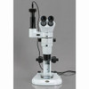 Amscope Pm240T-5M Digital Trinocular Common Main Objective Stereo Zoom Microscope, Wh10X Eyepieces, 8X-80X Magnification, 0.8X-8X Zoom Objective, Pillar Stand, 100V-240V, Includes 5Mp Camera With Reduction Lens And Software