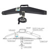 Cnyst Asz Series Rope Tension Gauge Dynamometer Wire Tensiometer Maximum Load Value 100Kn