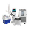 2L Rotary Evaporator Motor Lift Turnkey Package W/Water Vacuum Pump &Chiller