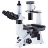 Amscope 40-400X Inverted Infinity-Corrected Phase-Contrast Biological Microscope With 30W Illumination