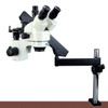 OMAX 2.1X-225X 14MP USB3.0 Digital Zoom Stereo Microscope on Articulating Arm+30W LED Ring & Dual Lights
