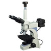 OMAX 40X-2000X Infinity Trinocular Metallurgical Microscope with Transmitted/Reflected Light and 1.3MP Camera and 100X Dry Objective