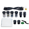 OMAX 40X-2000X Phase Contrast Trinocular Compound LED Siedentopf Microscope+14MP Camera+Aluminum Case