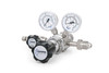 Nitrogen, Helium, Argon specialty gas lab regulator, CGA 580, 2-stage, 316 stainless steel, 0-125 PSI Nitrogen, Helium, Argon specialty gas lab regulator, CGA 580, 2-stage, 316 stainless steel, 0-125 PSI