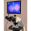 AmScope T720QC-TP 40X-2500X Plan Infinity Laboratory Compound Microscope with LCD Touch Pad Screen