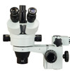 OMAX 3.5X-90X 18MP USB3 Zoom Trinocular Single Bar Boom Stereo Microscope with 150W Fiber Ring Light