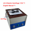 110V Benchtop LD-3 Electric Centrifuge Lab Medical Practice 4000rpm 650ml