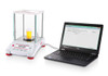 Ohaus PX224 Pioneer Analytical Balance, 220g x 0.0001g, Internal Calibration with Draftshield