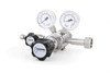 Corrosive gases specialty gas lab regulator, CGA 660, 2-stage, 316 stainless steel, 0-50 PSI