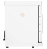 K2 Scientific - Benchtop Style Solid Door Refrigerator for Pharmaceuticals & Vaccines - Medical-Grade Storage - 2 Shelves - 2.5 Cu. Ft.