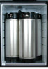 Kegco HBK209S-3K Homebrew Kegerator Triple Faucet Keg Dispenser Stainless Steel with Three Ball Lock Kegs