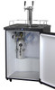 Kegco HBK309S-2K Full-Size Digital Homebrew Kegerator Dual Faucet Stainless with Ball Lock Keg