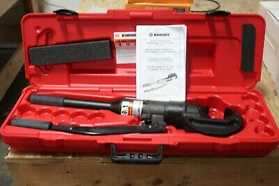 Burndy Y750Hsxt Hydraulic Manual Operated Crimper 12 Ton Crimping Crimp