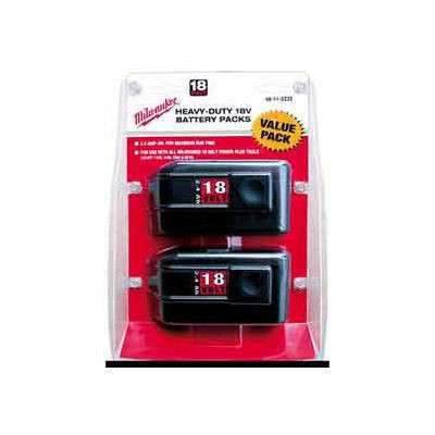 ExpertPower® Batterie NiMh 18 V 3300 mAh pour Milwaukee 48-11-2200 48-11-2230 48-11-2232 (2 batteries + 1 chargeur ExpertPower® Batterie NiMh 18 V 3300 mAh pour Milwaukee 48-11-2200 48-11-2230 48-11-2232 (2 batteries + 1 chargeur