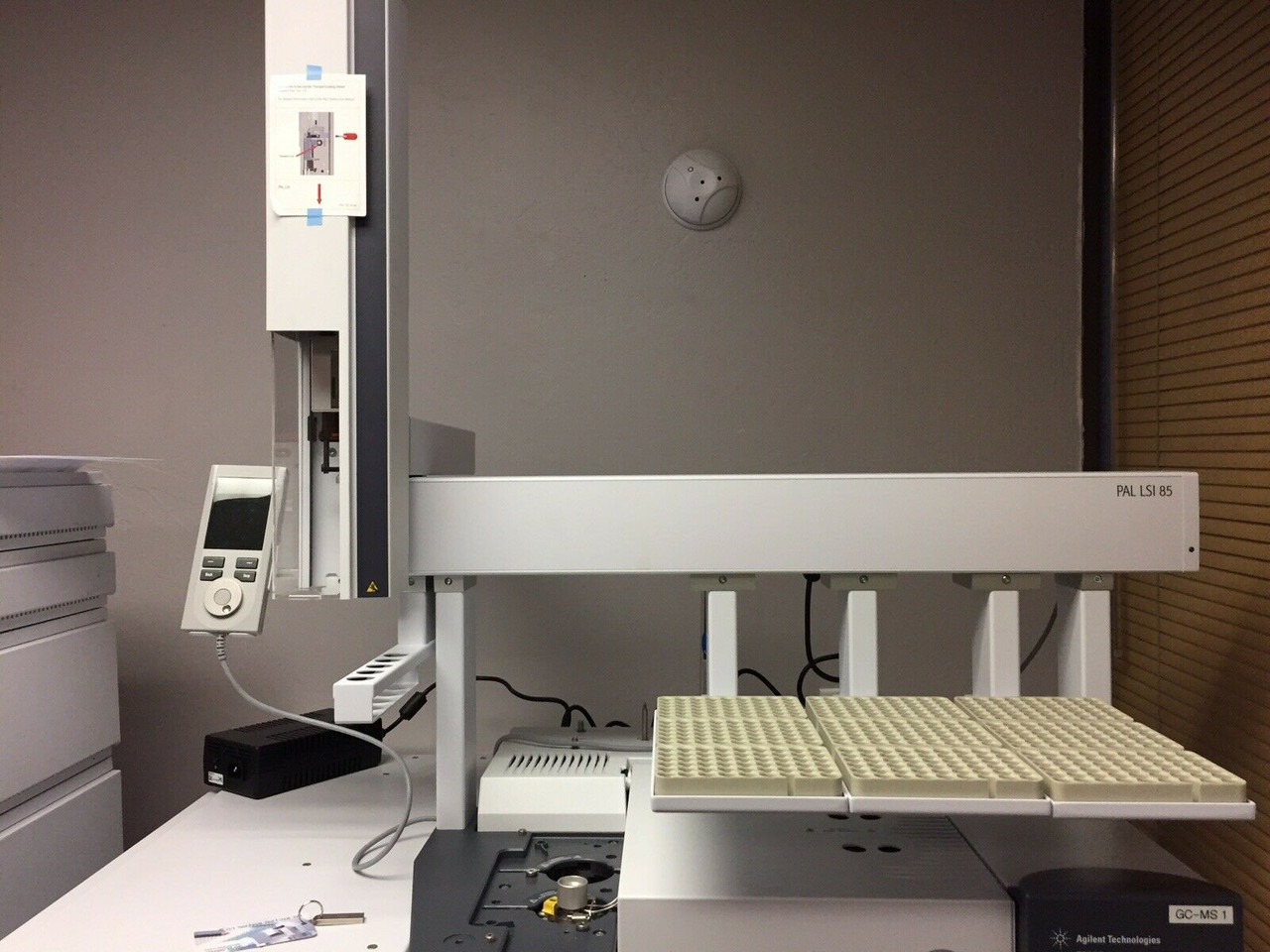 PAL3 LSI 85 Autosampler bundle Agilent G7366-64100 7890 GC mount PAL ...