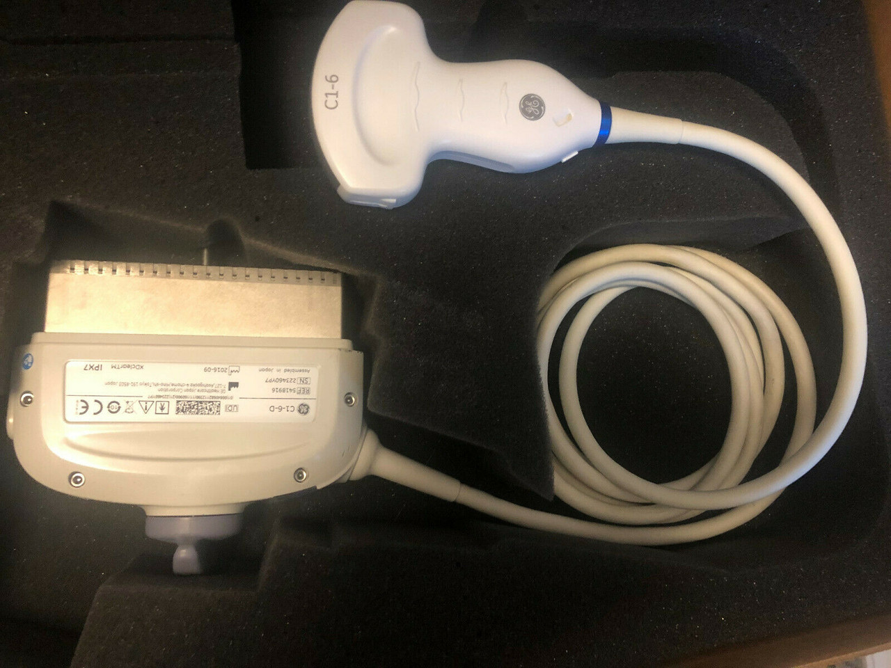 Ge C1-6D Convex Abdominal Ultrasound Transducer Probe For Logiq E9 ...