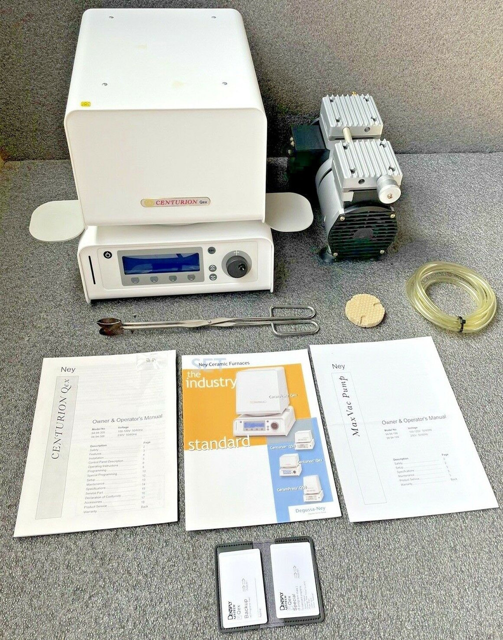 Dentsply Ney Centurion Qex 9494305 Dental Lab Firing Oven Furnace & Max