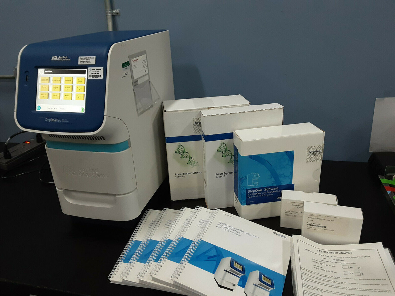 Applied Biosystems Life Technologies Steponeplus Real-Time Pcr System ...