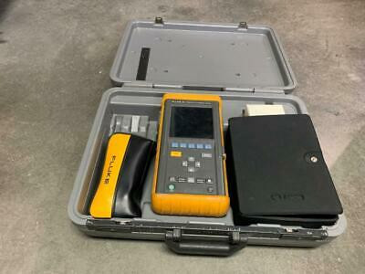 Fluke 98 Series Ii Automotive Dual Channel Scopemeter W/ Case & Some
