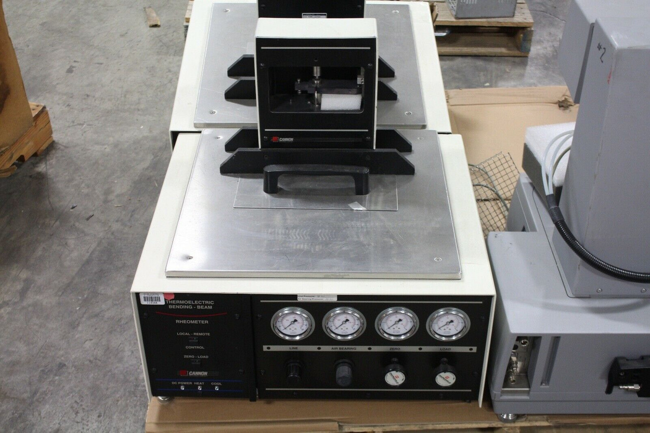 Cannon Instrument Rheometer Thermolectric Bending Beam