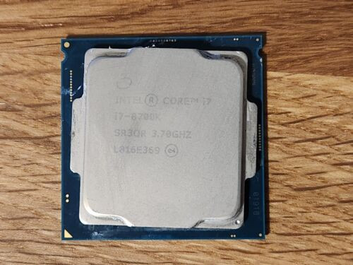 Intel Core I7-8700K 3.7Ghz Delided - SPW Industrial