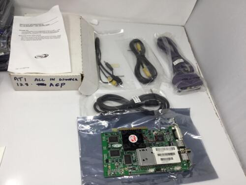 Ati All In Wonder 1027372030 047836 Tv Tuner Video Card W/ Wires