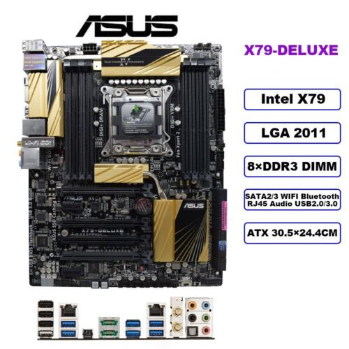 ASUS マザーボード P9X79 DELUXE LGA2011 起動確認済み ASUS P9X79 