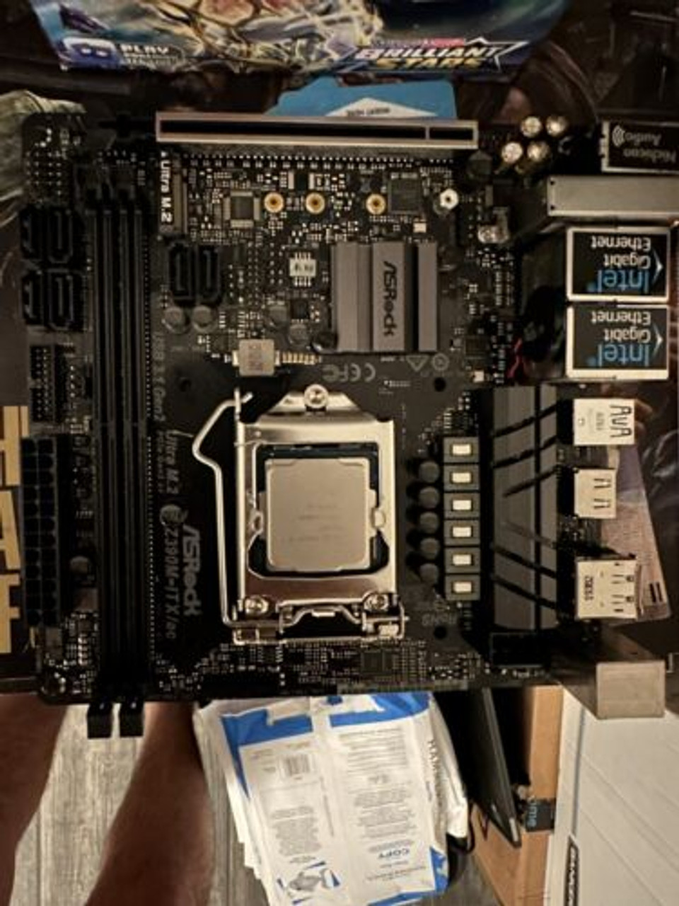 Asrock Z390M-Itx/Ac Lga-1151, Intel Mini-Itx Motherboard