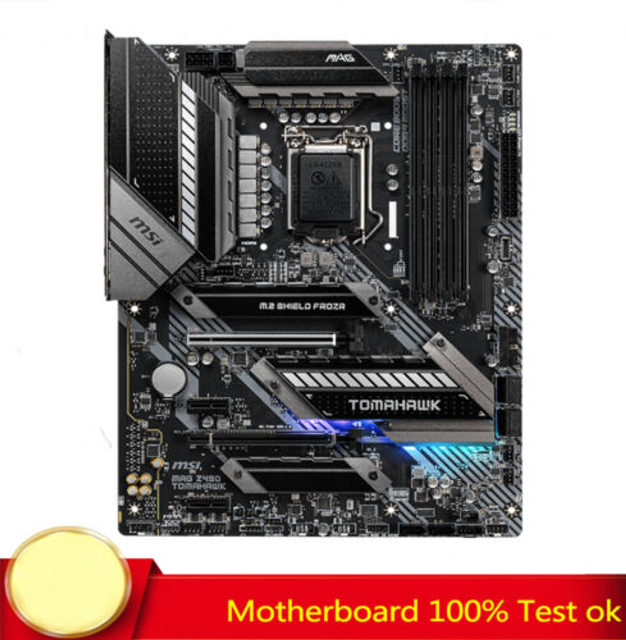 MSI Z490 TOMAHAWK ＋ Core i7 10700 MSI MAG Z490 TOMAHAWK ATX Gaming Motherboard (10th Gen Intel
