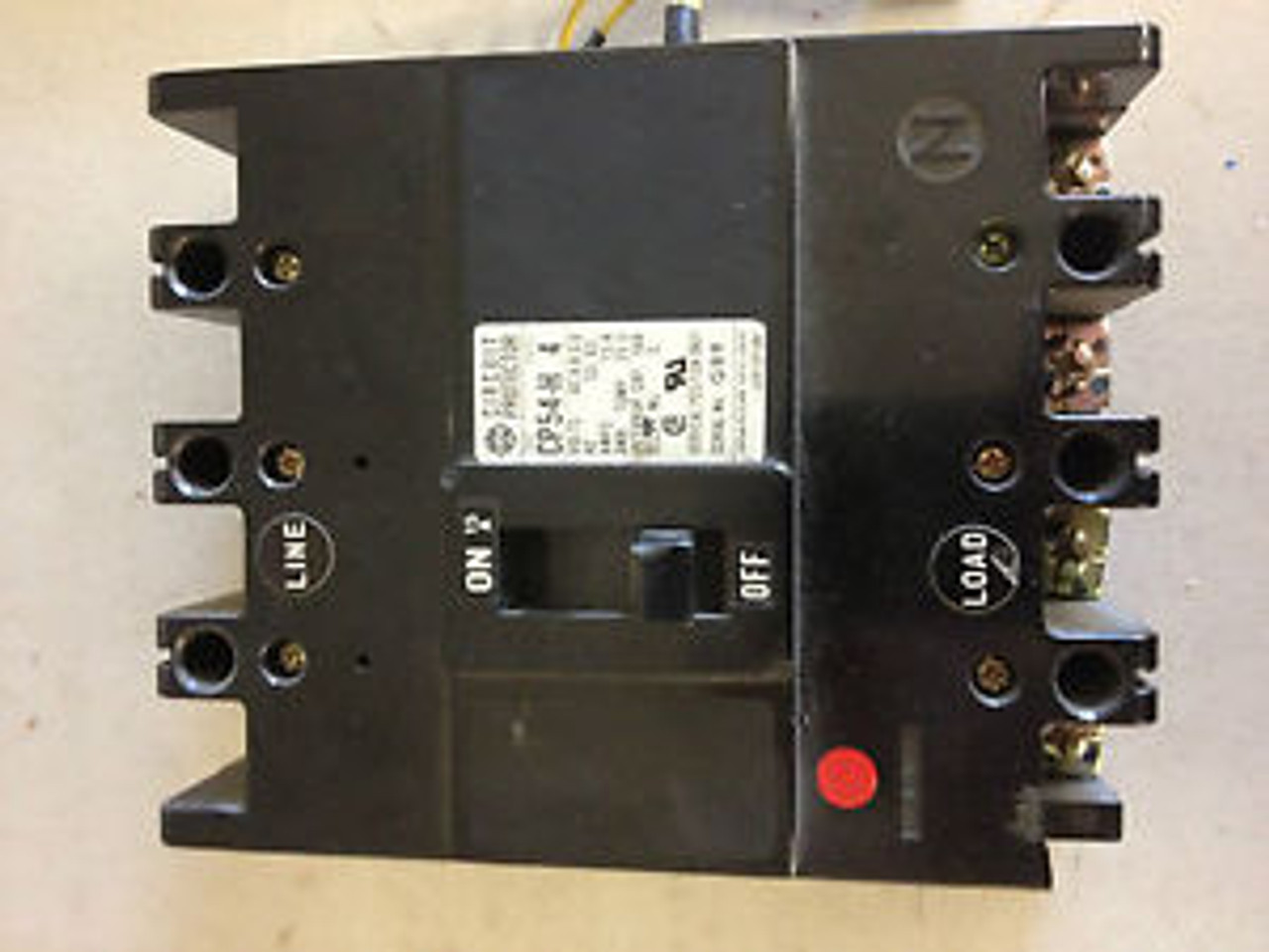 Cp54H Hitachi Circuit Breaker 4 Pole 15A With Alarm Switch SPW Industrial