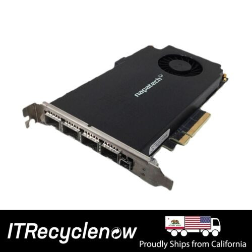 Napatech Card Netscout / Napatech Nt40E3-4-Ptp-Anl 4X 10Gbe Packet Capture & Analysis ...
