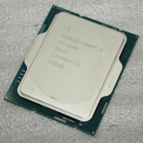 Intel I3-12100 3.3Ghz 12M Quad Core Lga1700 12Th Gen Cpu Processor