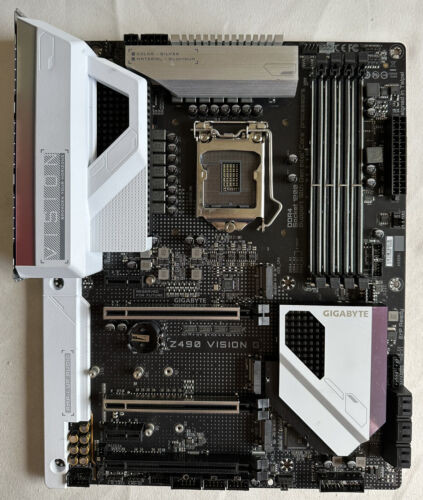 Gigabyte Z490 Vision G Motherboard Lga 1200 Intel Incomplete No - Main Image