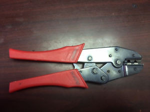 Burndy MR20 Ratcheting Crimper Tool for Electrical Work SPW Industrial