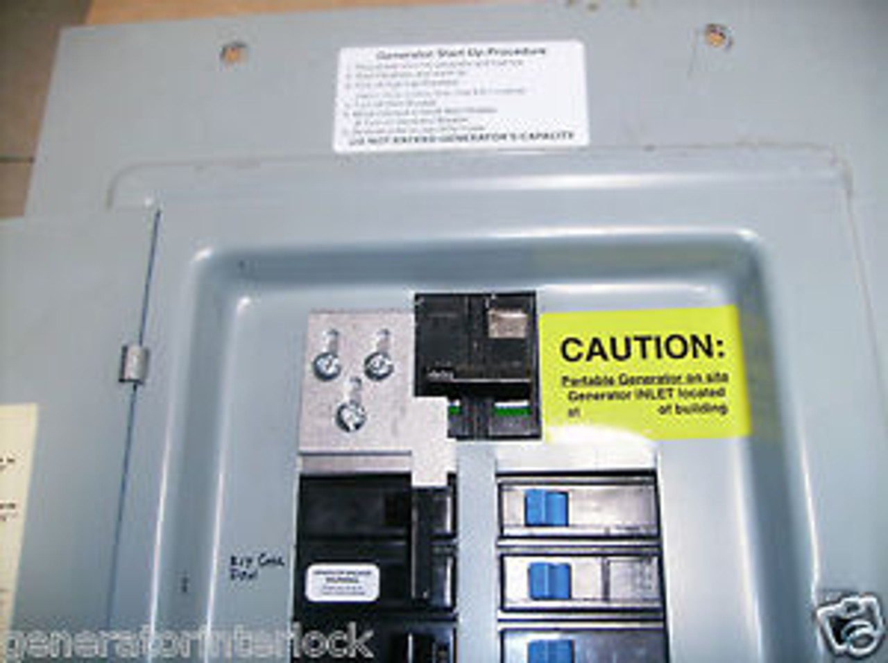 siemens generator lock out