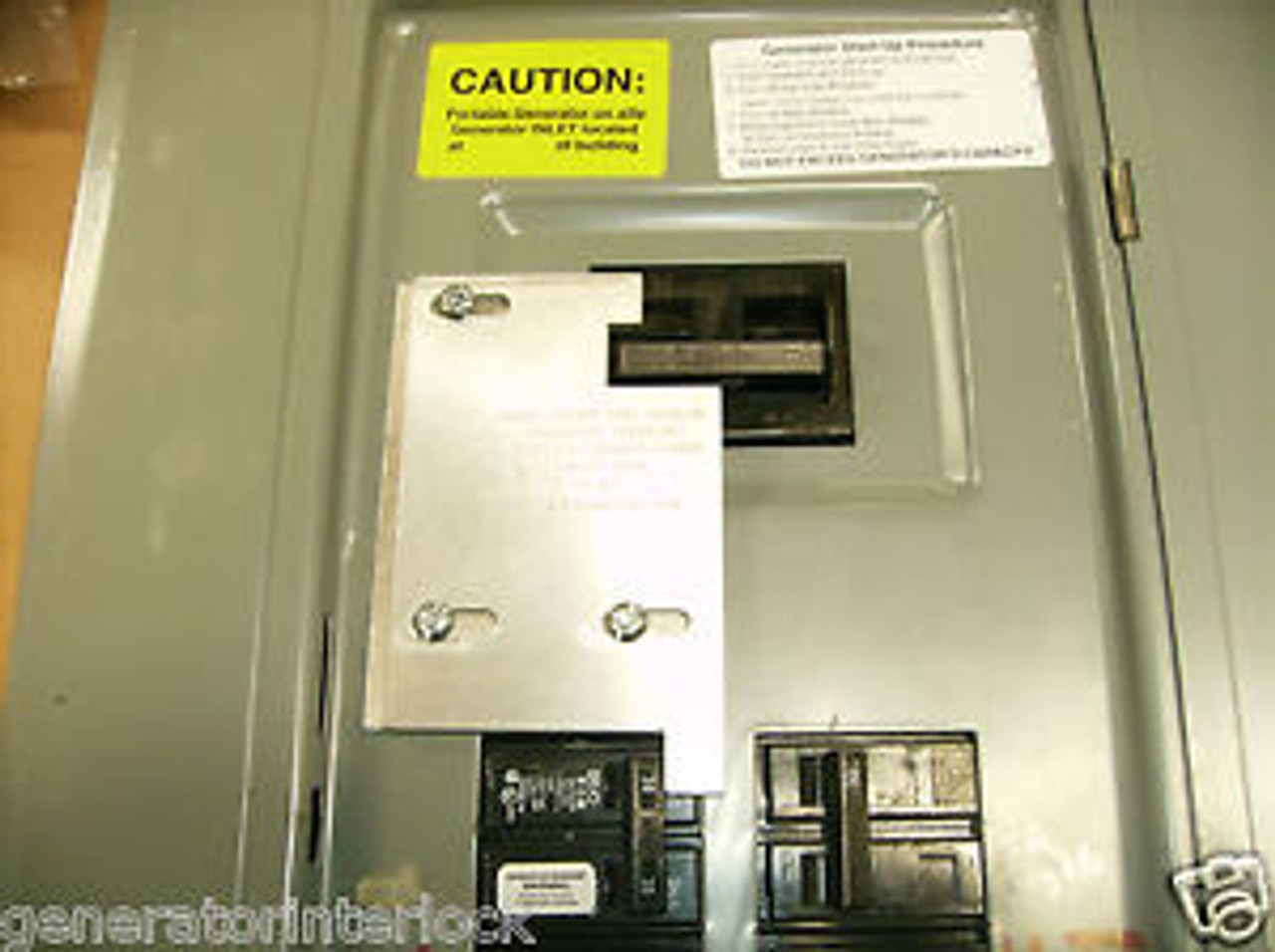 siemens generator interlock switch