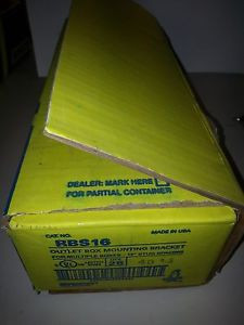 (NEW BOX OF 25 Erico Caddy RBS16 Box Mounting Brackets - For Between ...