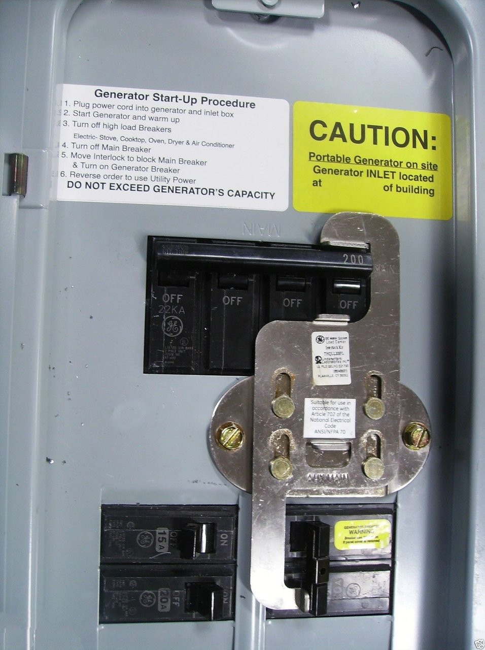 siemens generator breaker