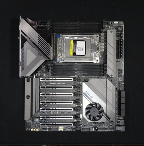 Asrock Wrx80 Creator R2.0 E-Atx Amd Threadripper Pro Motherboard - SPW ...